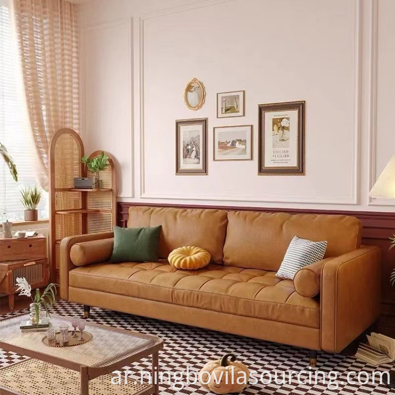 Scandinavian Minimalist Sofa